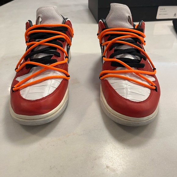 Shoe Surgeon Custom Lux Chicago Nike Dunk Off-White Sz 11.5 VNDS RARE - Picture 7 of 16